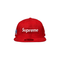 Supreme World Famous Box Logo New Era 'Red'