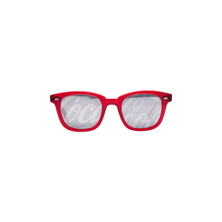 Kith x Coca-Cola x Garrett Leight Kinney Sunglasses — Red