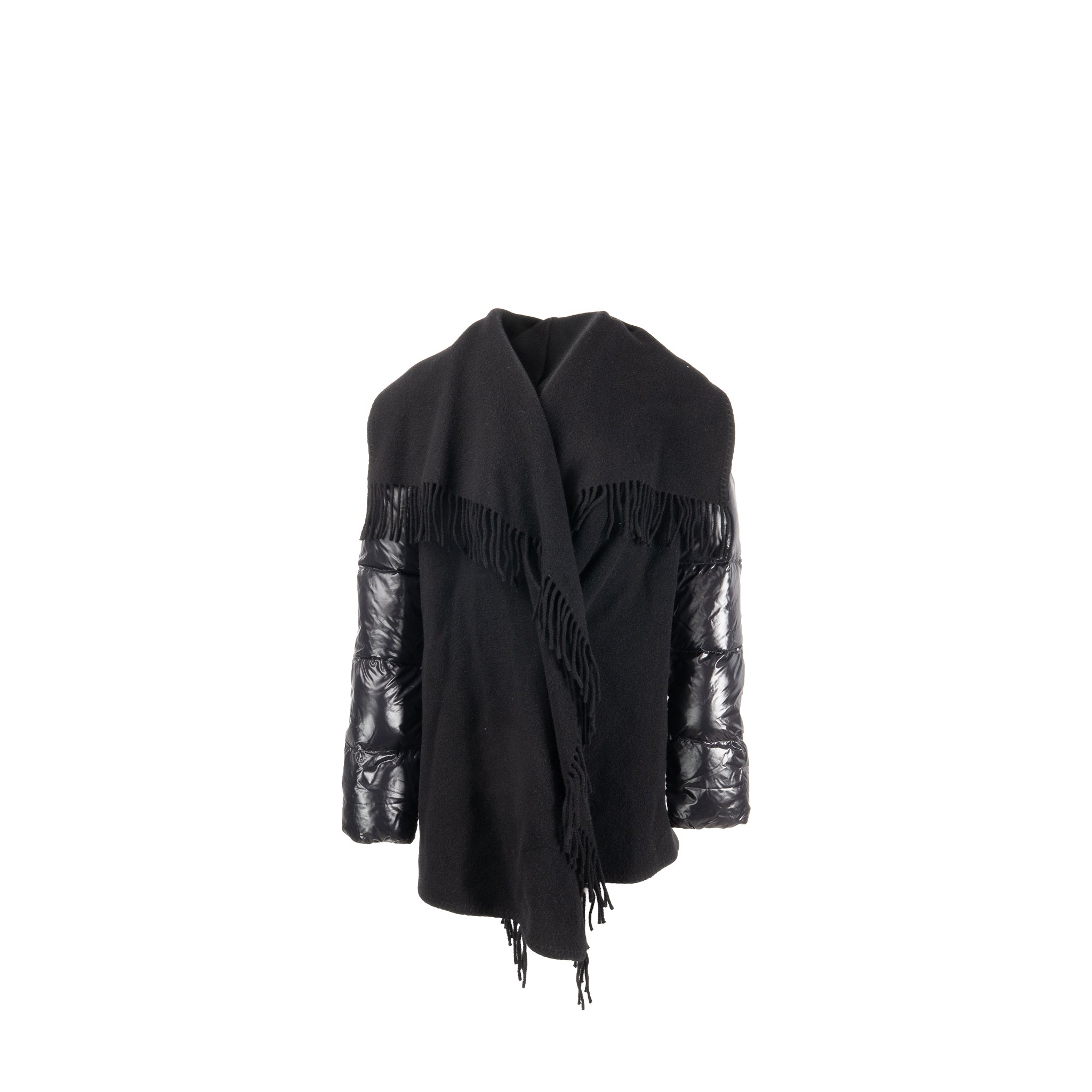 moncler-size-s-cape-down-sleeve-wool-polyamide-black
