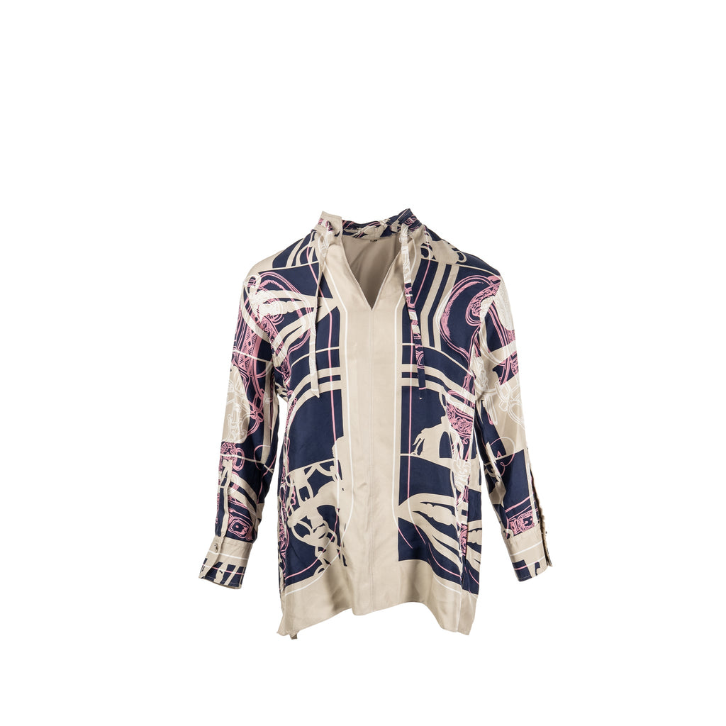 hermes-size-34-multicolor-silk-top
