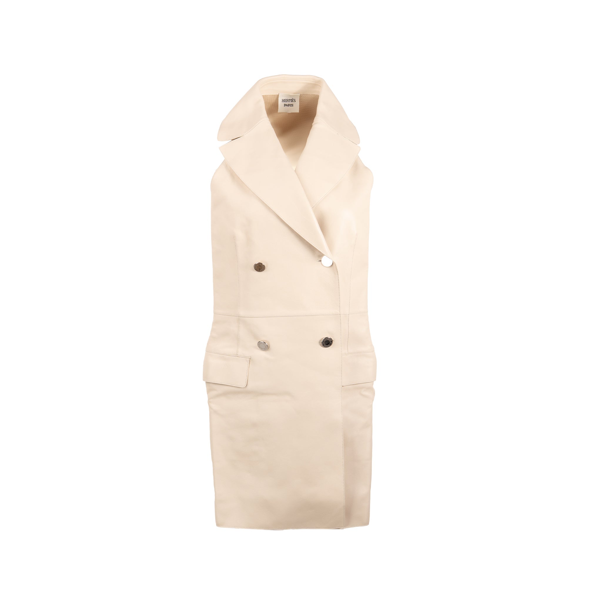 hermes-size-38-long-lambskin-vest-beige