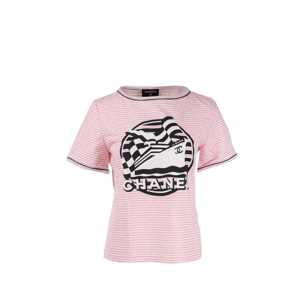 chanel-size-36-19c-la-pausa-striped-terrycl-t-shirt-cotton-polyamide-elastane-pink-white