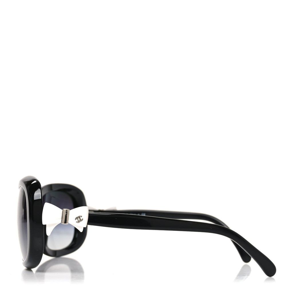 Chanel Square Sunglasses — Black – CC Bow 5170