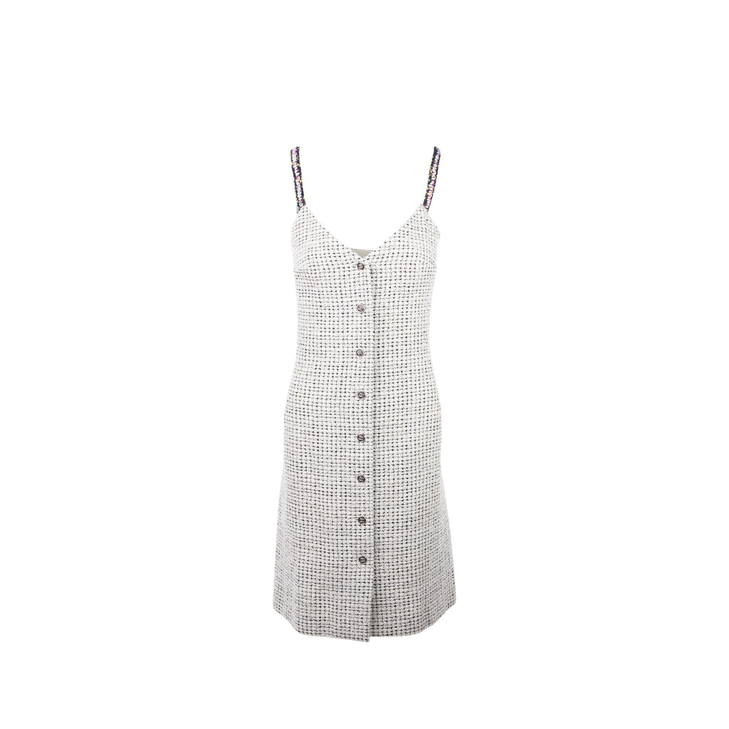 chanel-size-34-21p-tweed-dress-cotton-polyester-white-black