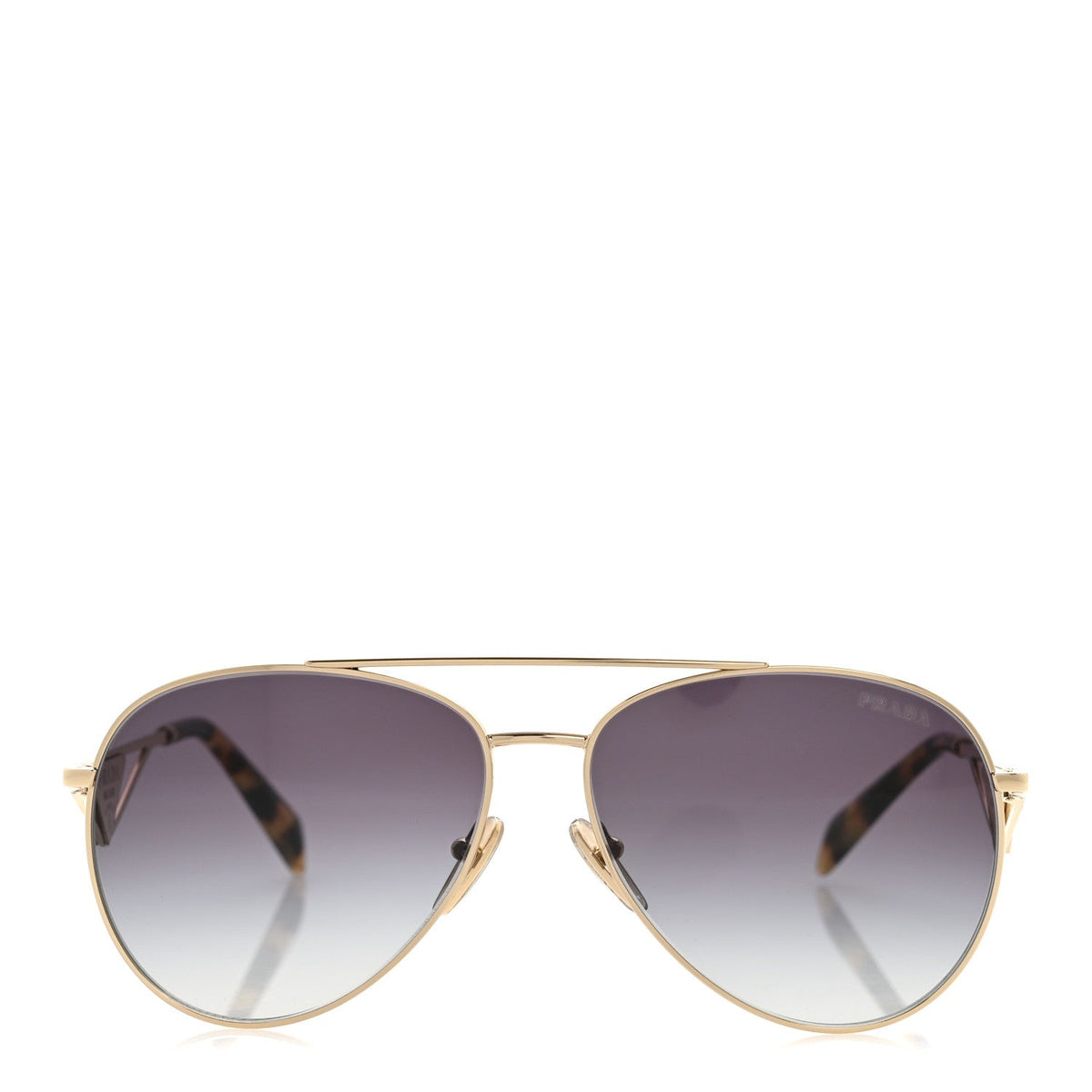Prada Aviator Sunglasses — Tortoise SPR 73Z