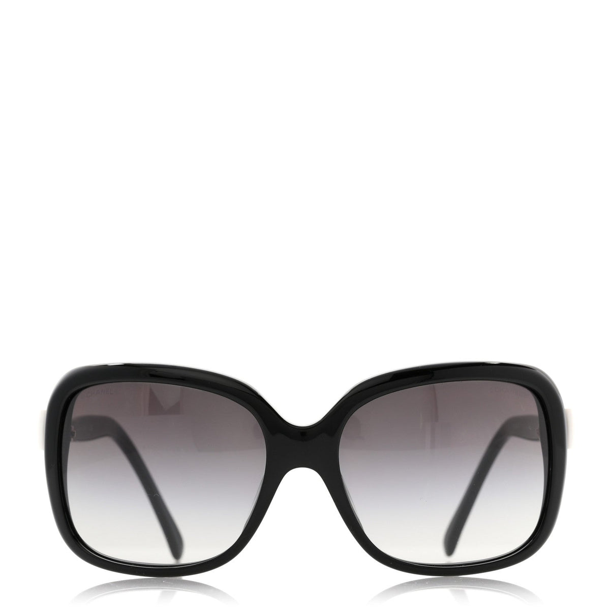 Chanel Square Sunglasses — Black – CC Bow 5171 White