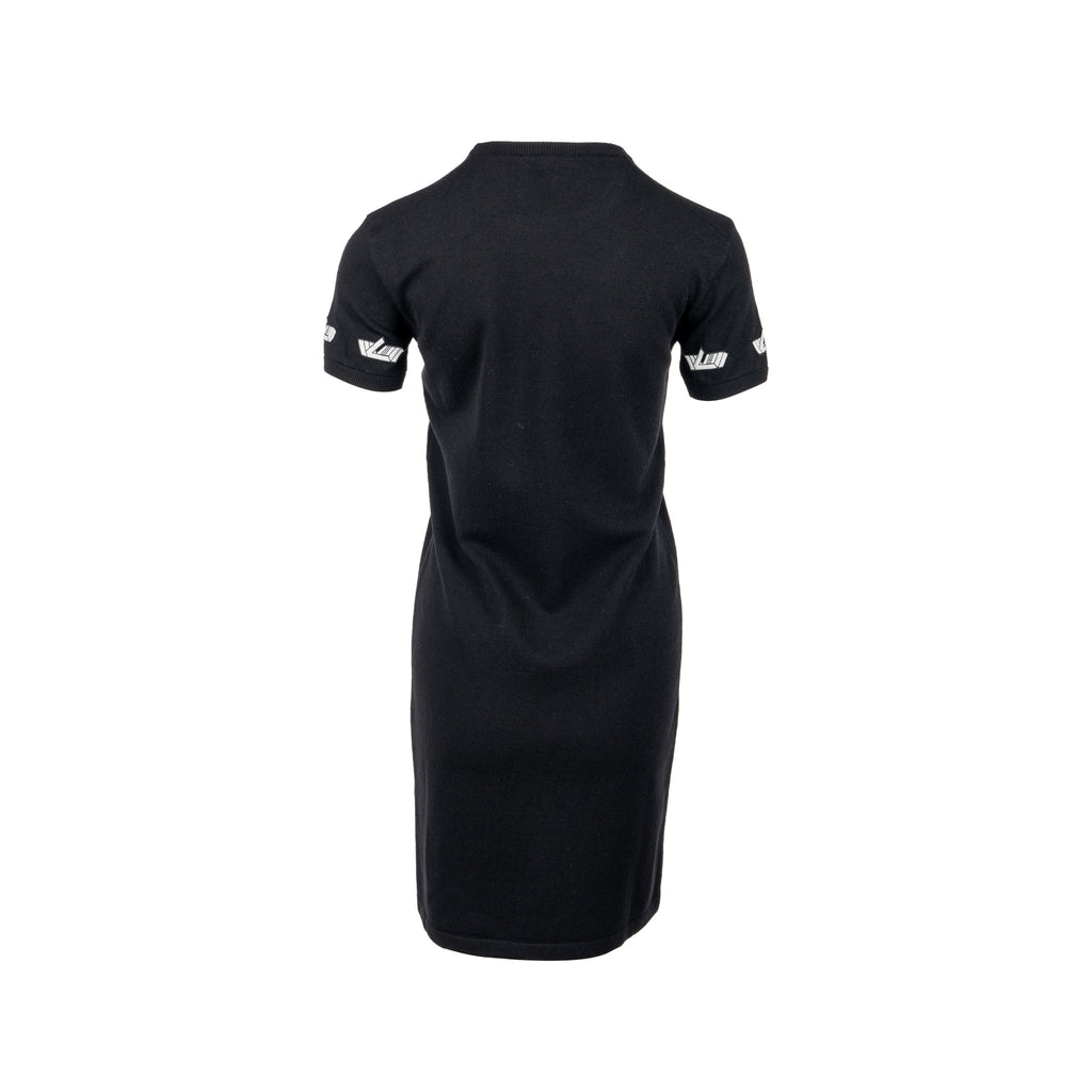 louis-vuitton-size-s-vitesse-t-shirt-dress-wool-black-white