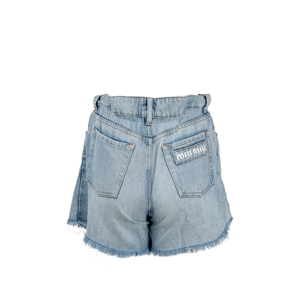 miu-miu-size-24-sapphire-denim-blue-shorts
