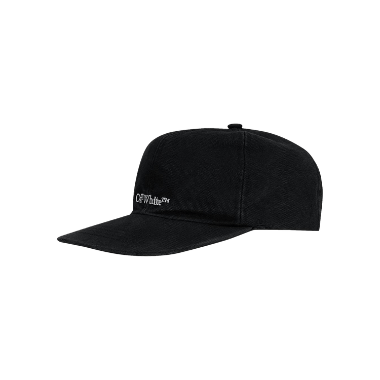 Off-White Bookish Baseball Cap 'Black/White' – OMLB022R21FAB0061001