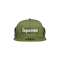 Supreme x WINDSTOPPER Earflap Box Logo New Era 'Dark Olive'