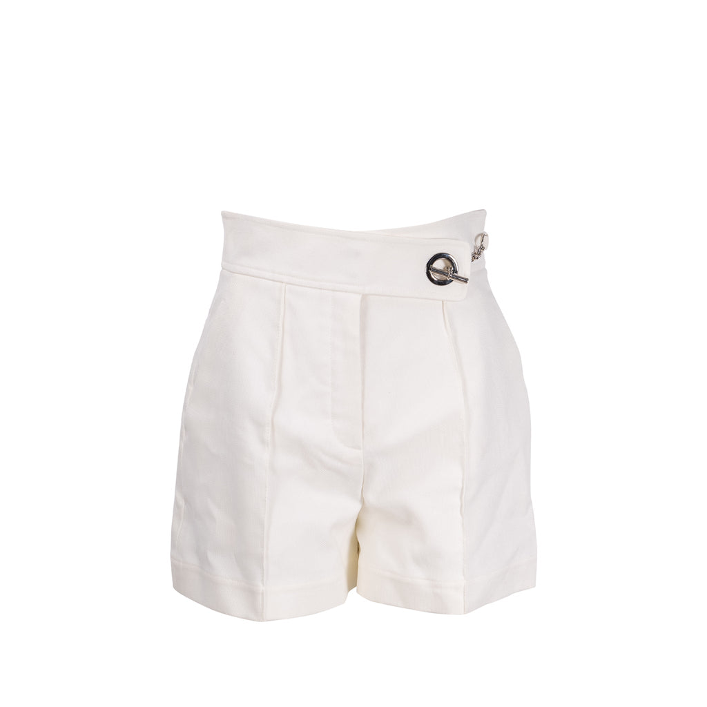 hermes-size-36-detail-chaine-d-ancre-short-cotton-blanc