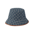 Gucci GG Canvas Bucket Hat 'Sapphire/Dark Brown' – 4264