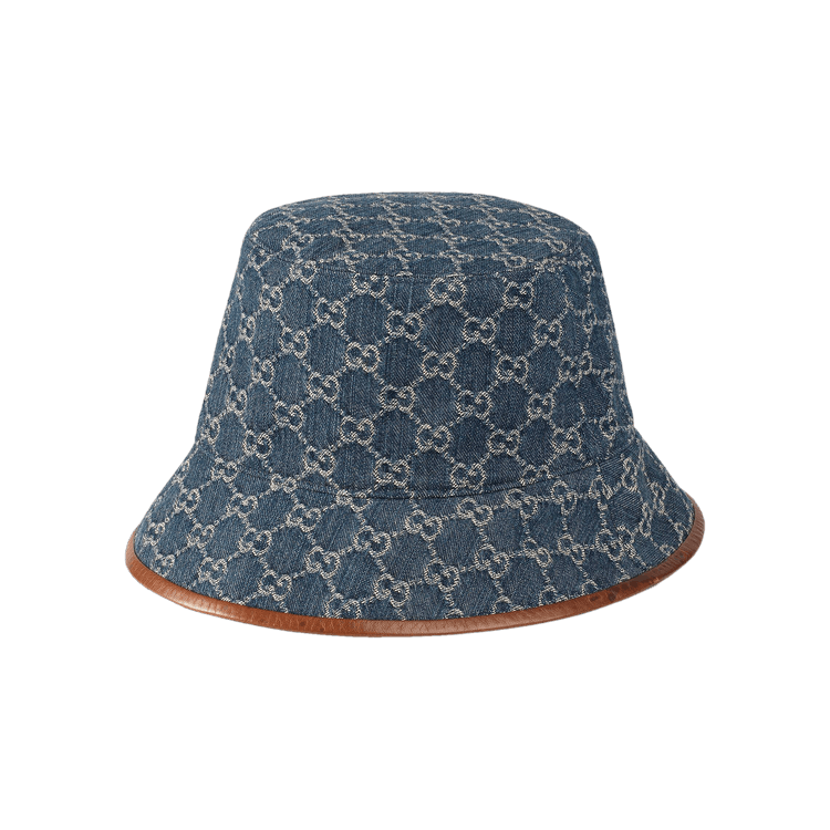 Gucci GG Canvas Bucket Hat 'Sapphire/Dark Brown' – 4264