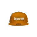 Supreme x New Era Champions Box Logo Hat 'Wheat'