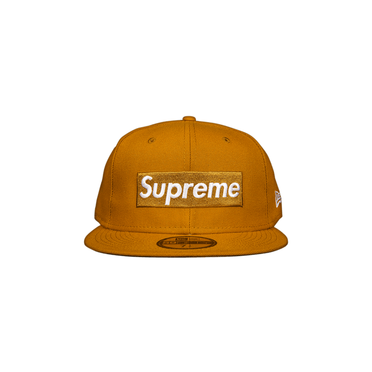 Supreme x New Era Champions Box Logo Hat 'Wheat'