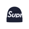 Supreme Big Logo Beanie 'Navy' – FW19BN7
