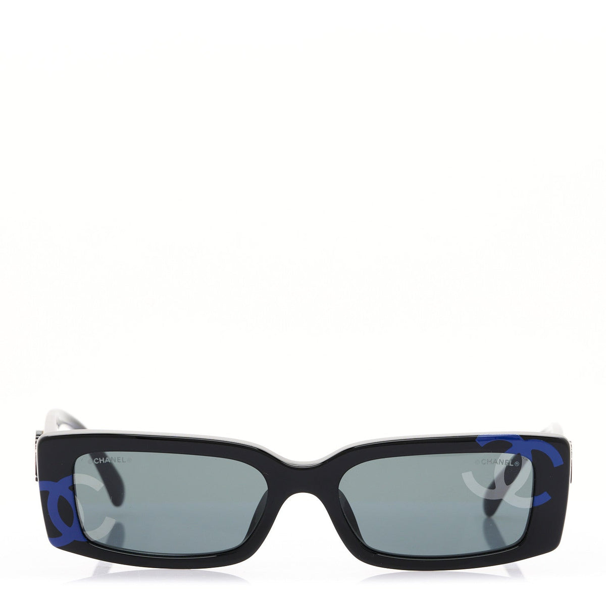 Chanel Square Sunglasses — Black – Acetate CC 71473A