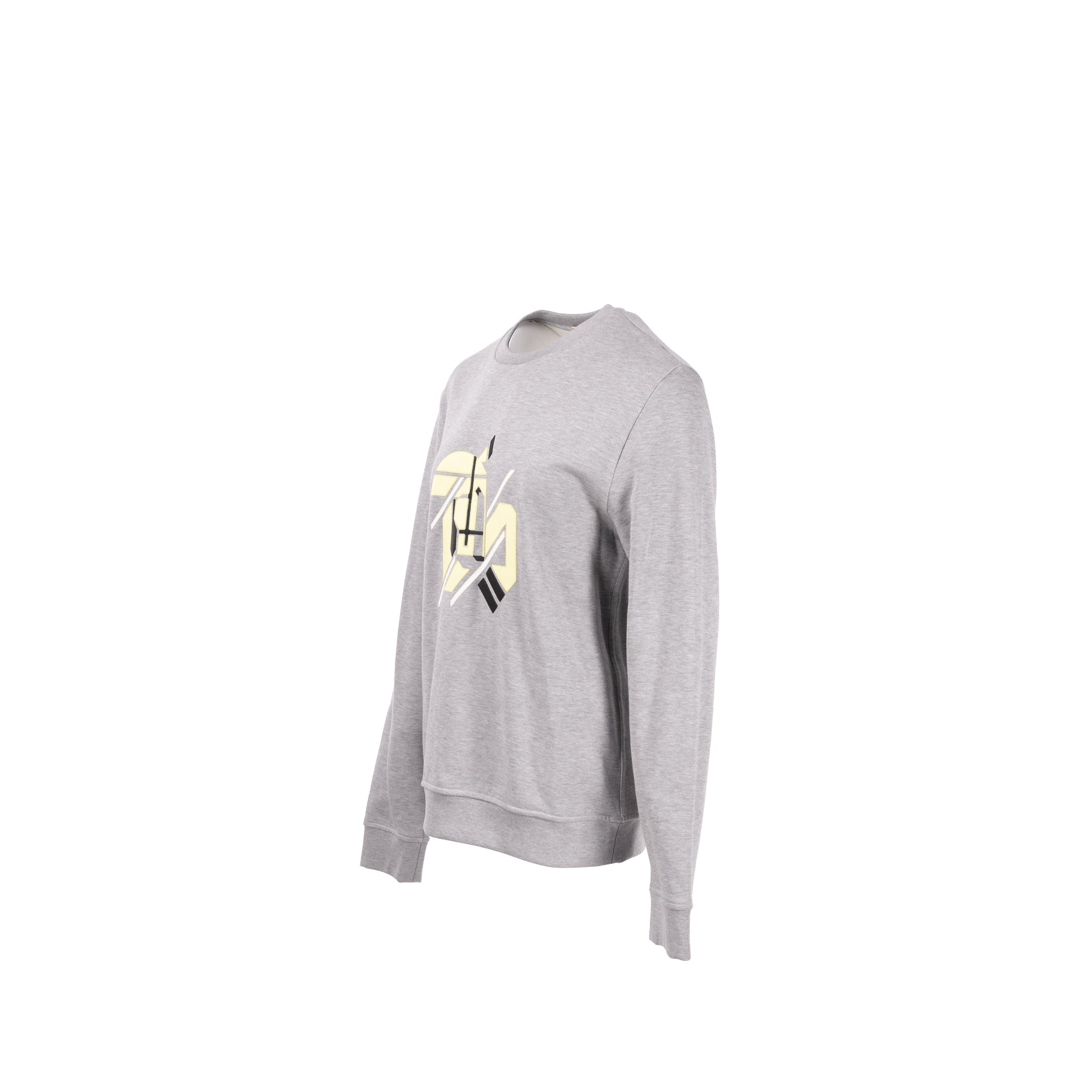 hermes-size-s-geometric-embroidery-patch-detailed-sweater-cotton-grey