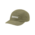 Supreme Linen Camp Cap 'Olive'