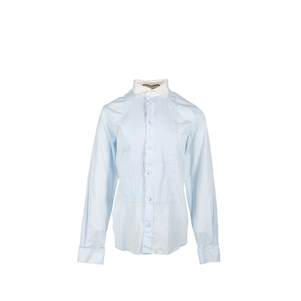 gucci-size-38-tuxedo-shirt-cotton-light-blue