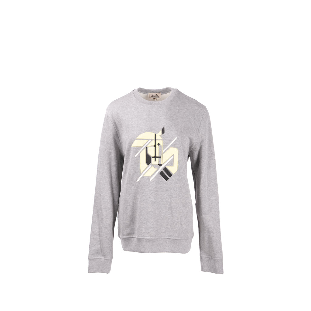 hermes-size-s-geometric-embroidery-patch-detailed-sweater-cotton-grey