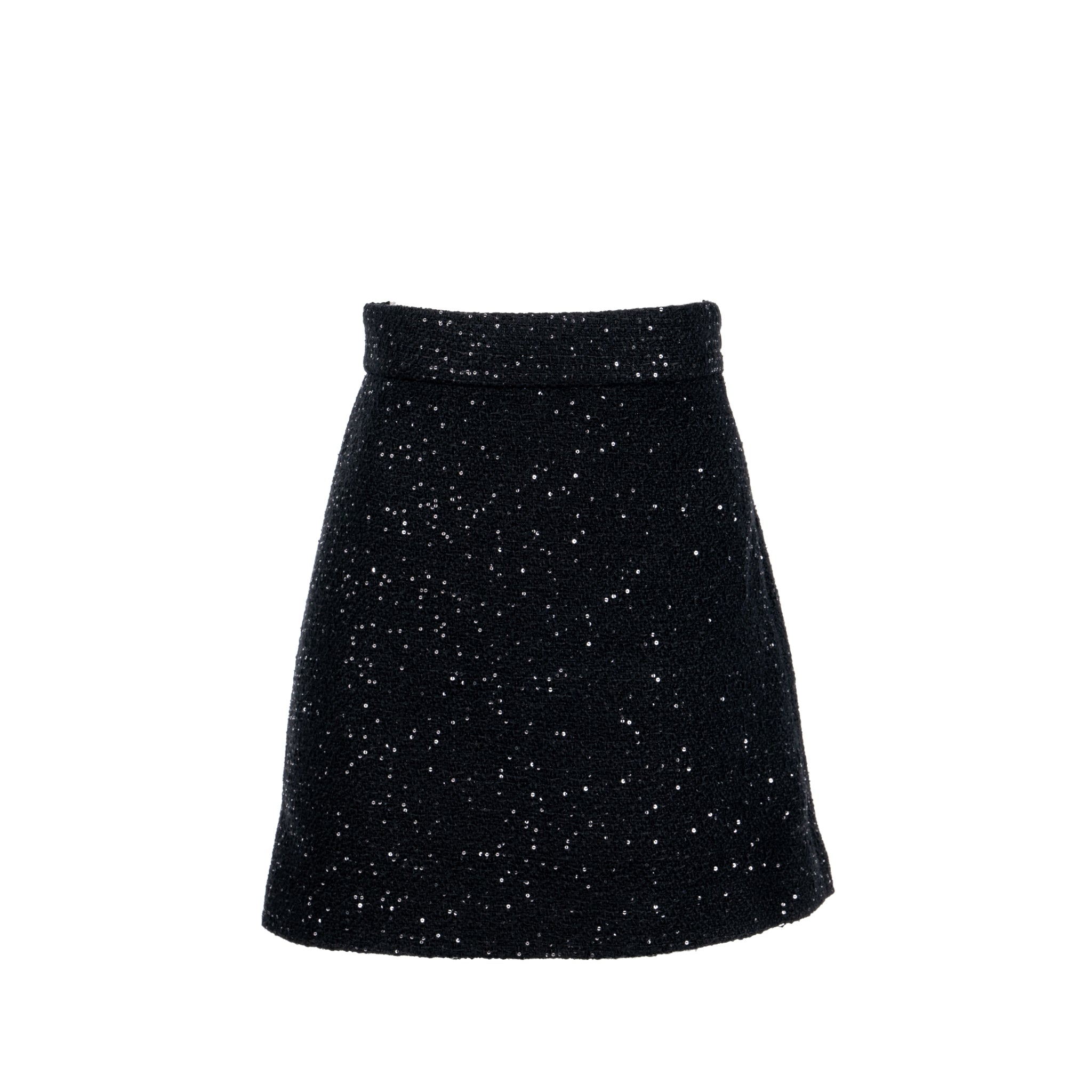 miu-miu-size-36-tweed-jacket-sequin-virgin-wool-black