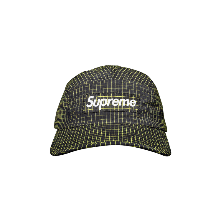 Supreme 2-Tone Ripstop Camp Cap 'Black'