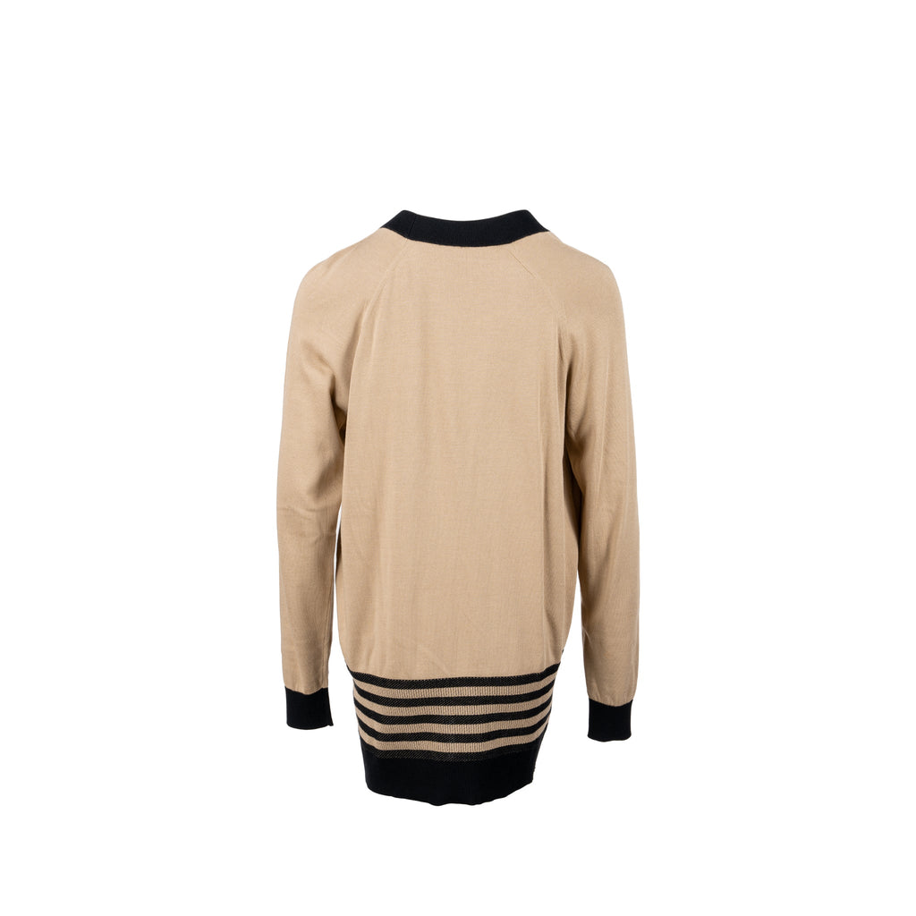 hermes-size-36-cardigan-silk-cotton-beige-black