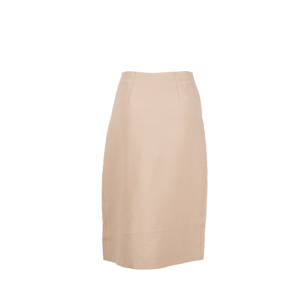 fendi-size-36-skirt-silk-beige