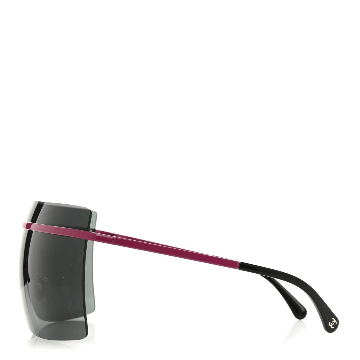 Chanel Shield Sunglasses — Pink