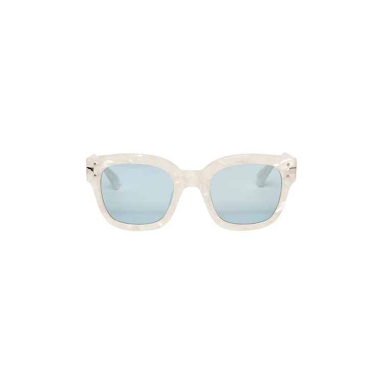 Amiri Classic Logo Sunglasses — Blue