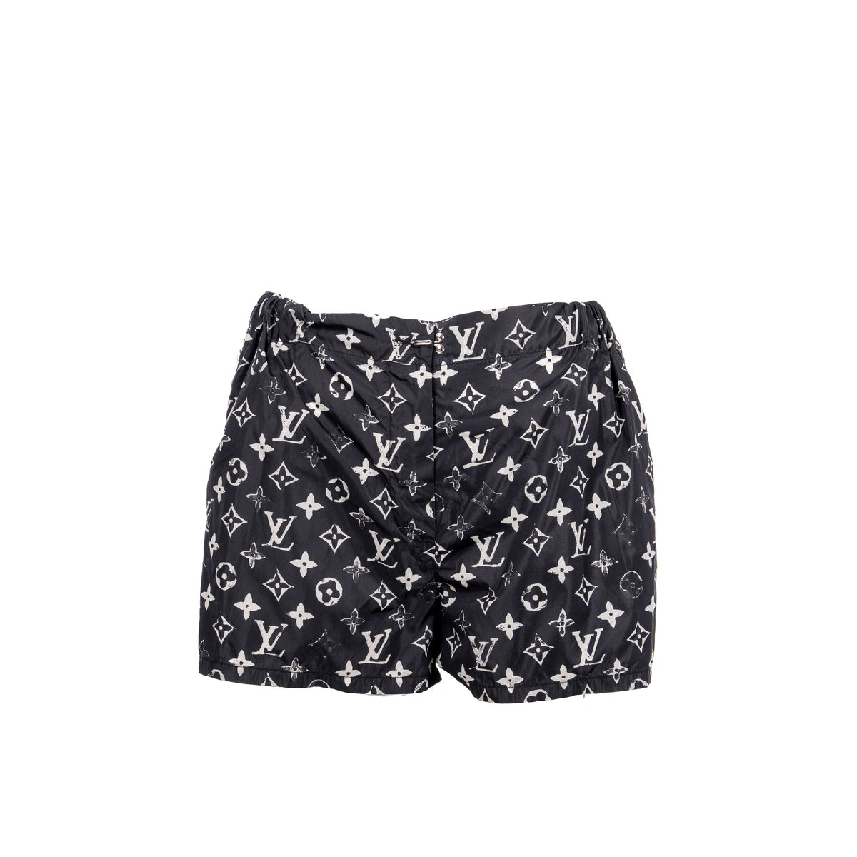 louis-vuitton-size-38-stencil-effect-monogram-shorts-polyamide-black-white
