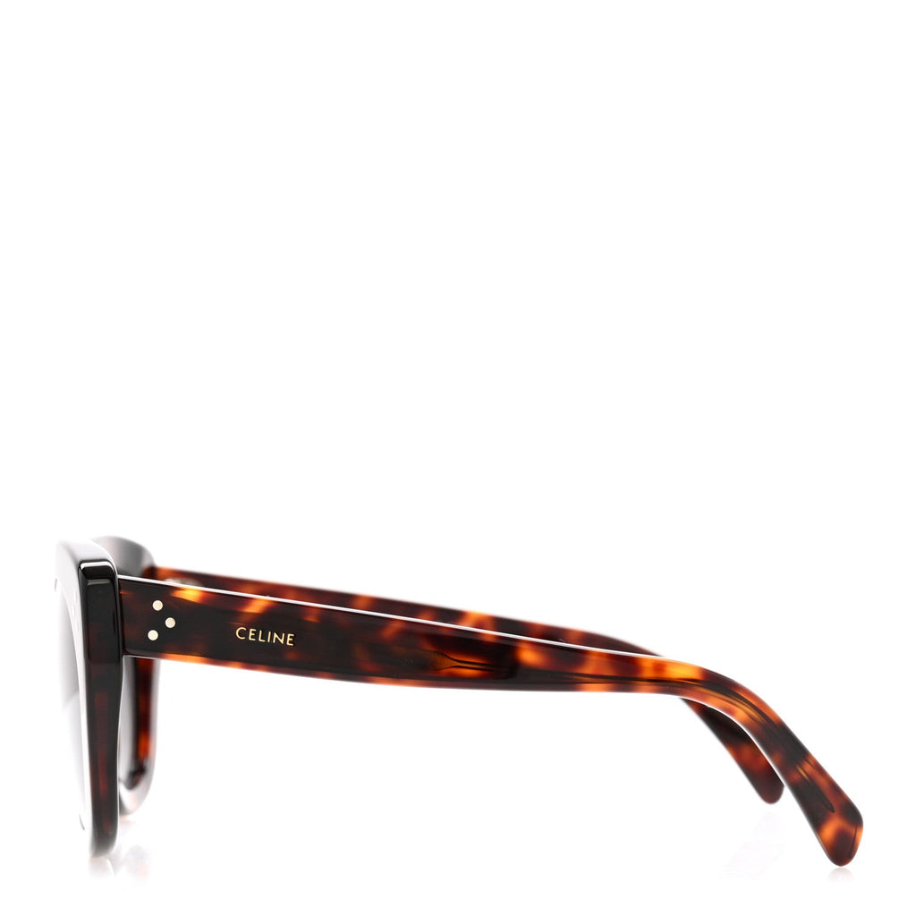 Celine Square Sunglasses — Tortoise – Acetate CL40295L