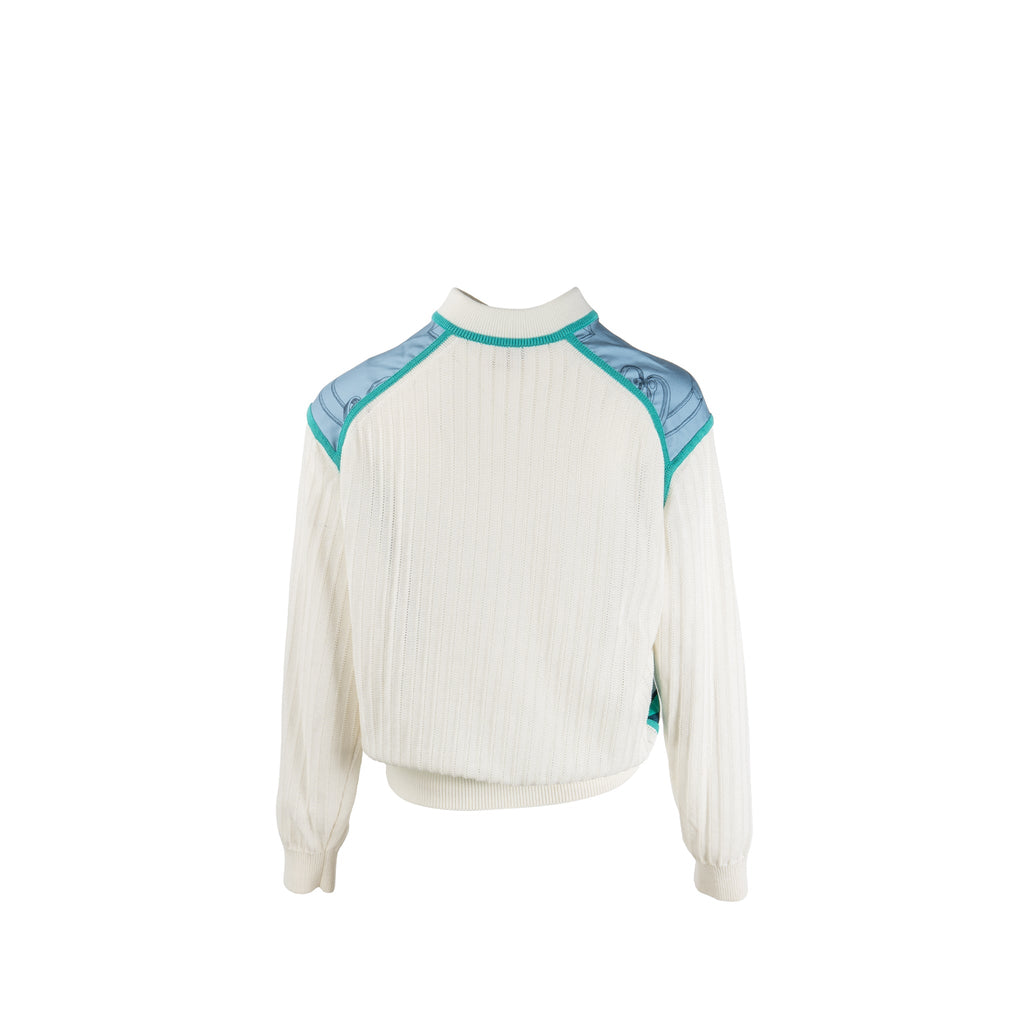 hermes-size-40-printed-silk-zip-knitwear-white-blue