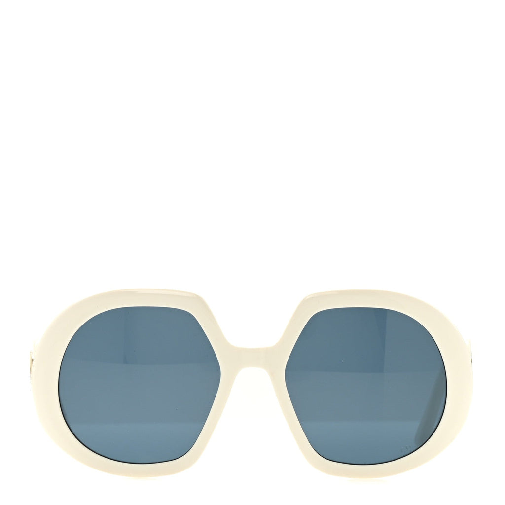 Dior Square Sunglasses — White – Acetate Diorbobby R1U Blue