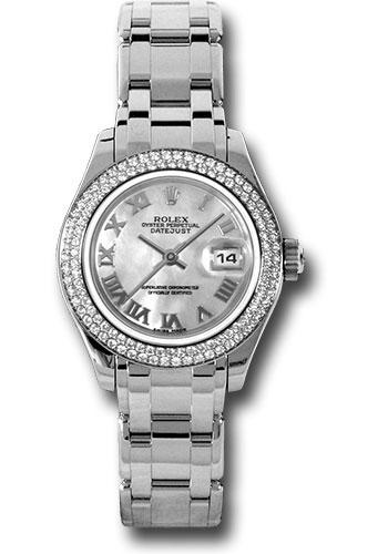 rolex-white-gold-lady-datejust-pearlmaster-29-watch-116-diamond-bezel-mother-of-pearl-roman-dial-80339-mr