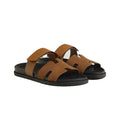 HERMÈS CHYPRE SANDAL TAN & BROWN