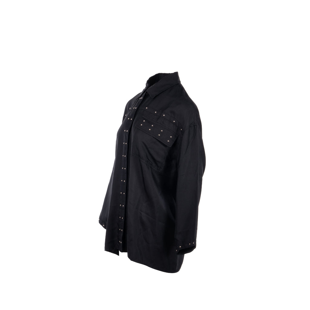 hermes-size-34-chemise-shirt-with-studs-details-silk-black