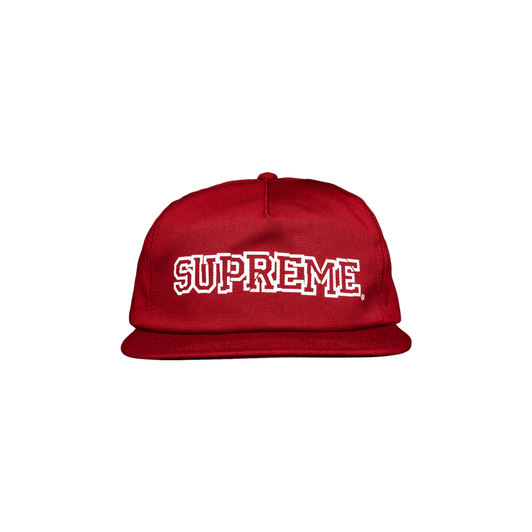 Supreme Shattered Logo 5-Panel 'Cardinal'