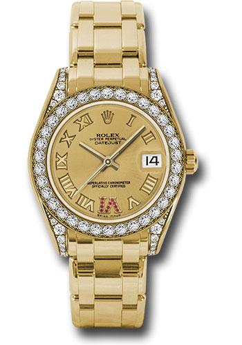 rolex-yellow-gold-datejust-pearlmaster-34-watch-34-diamond-bezel-champagne-ruby-roman-vi-roman-dial-81158-chrr