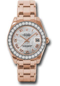 rolex-everose-gold-datejust-pearlmaster-34-watch-32-diamond-bezel-mother-of-pearl-roman-dial-81285-mrp