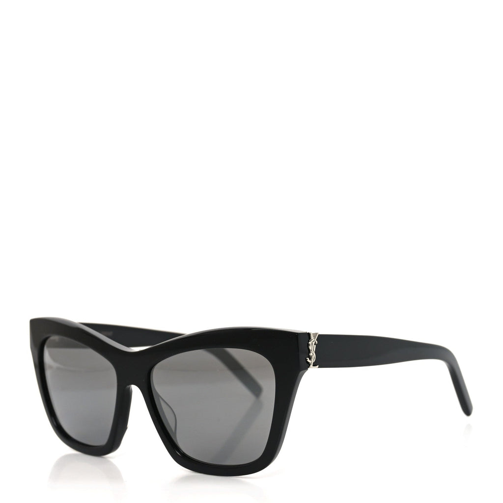 Saint Laurent Cat-Eye Sunglasses — Black – Acetate M79