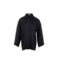 hermes-size-34-chemise-shirt-with-studs-details-silk-black