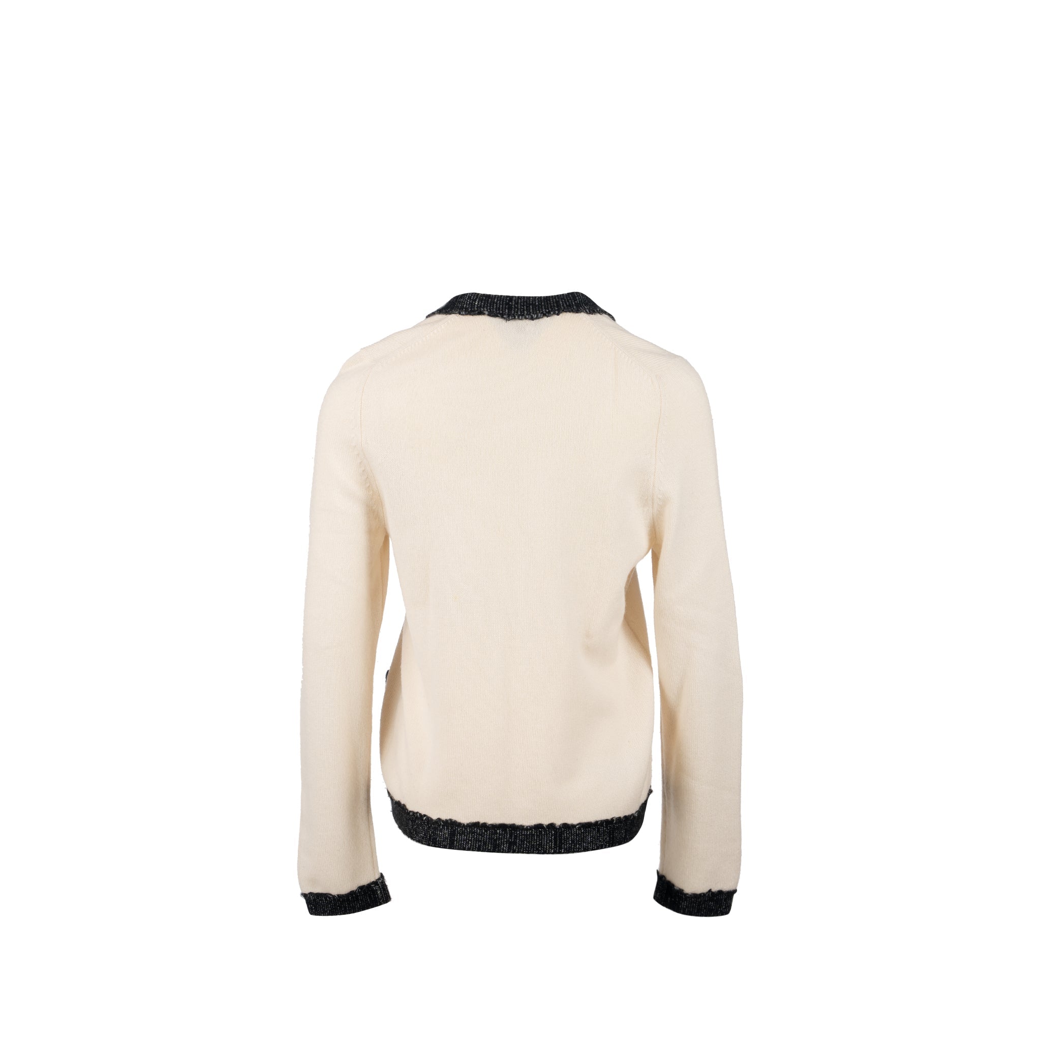 chanel-size-40-cc-logo-button-cardigan-cashmere-white-black