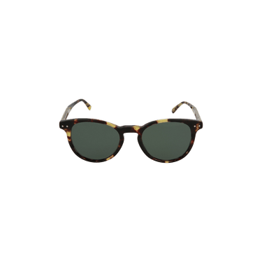 Bottega Veneta Round Frame Acetate Sunglasses — Brown – BV0128S 30001665 003