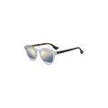 Dior Round Frame Acetate Sunglasses — Brown – MANIA1 0LWP