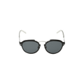 Dior Round Frame Metal Sunglasses — Silver
