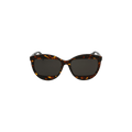 Dior Round Frame Acetate Sunglasses — Brown