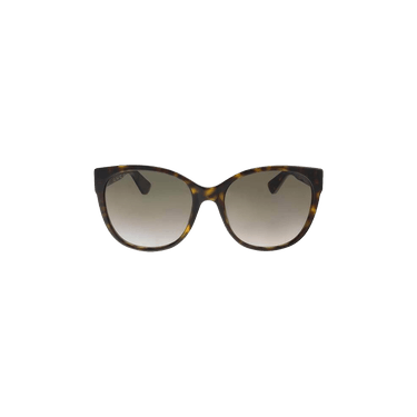 Gucci Square Rectangle Sunglasses — Brown – GG0097S 30001516 002