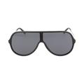 Gucci Square Rectangle Sunglasses — Brown